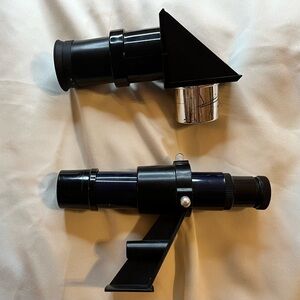 Black and Silver Telescope Eyepiece